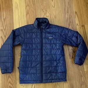 Patagonia Kids' Nano Puff® Brick Quilt Jacket - Size M/10 in Navy